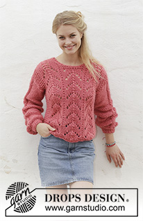Bezplatné návody s použitím příze DROPS Brushed Alpaca Silk / DROPS 186-1