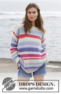 Free knitting and crochet patterns / DROPS 187-31