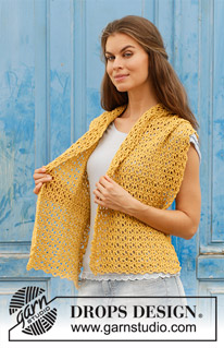 Summer Shawls / DROPS 187-36
