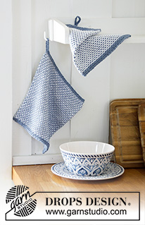 Potholders & Trivets / DROPS 189-18