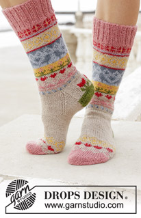 Free knitting and crochet patterns / DROPS 189-23