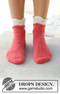 Halblange Socken / DROPS 189-27