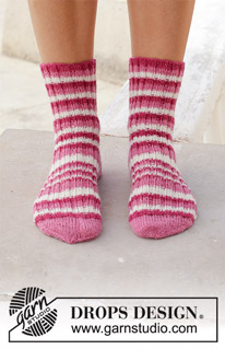 Free knitting and crochet patterns / DROPS 189-28