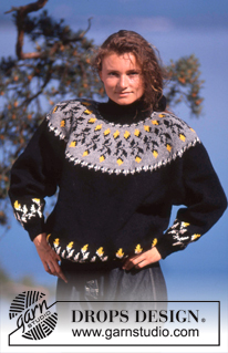 Free knitting and crochet patterns / DROPS 19-12