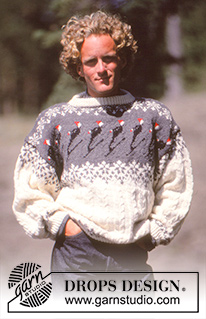 Free knitting and crochet patterns / DROPS 19-16