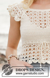 Free patterns using DROPS Cotton Merino / DROPS 190-21