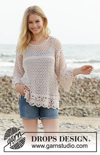 Free patterns using DROPS Cotton Merino / DROPS 190-3