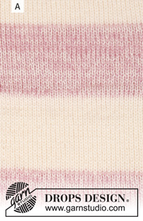 Sailor's Luck / DROPS 191-2 - Gestrickter Pullover mit Raglanärmeln und Streifen, gestrickt von oben nach unten. Größe S - XXXL. Die Arbeit wird gestrickt in DROPS Alpaca und DROPS Kid-Silk.