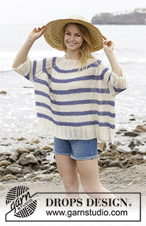 Ponchos con mangas / DROPS 191-30