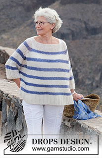 Ponchos con mangas / DROPS 191-30