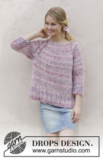Free knitting and crochet patterns / DROPS 191-34