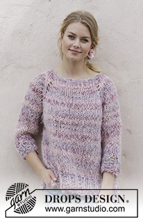 Free knitting and crochet patterns / DROPS 191-34