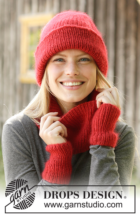 Kaelussallid naistele / DROPS 192-45