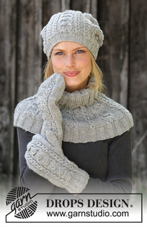 Free knitting and crochet patterns / DROPS 192-46