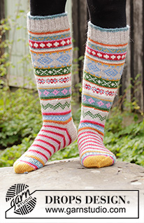Free knitting and crochet patterns / DROPS 193-1