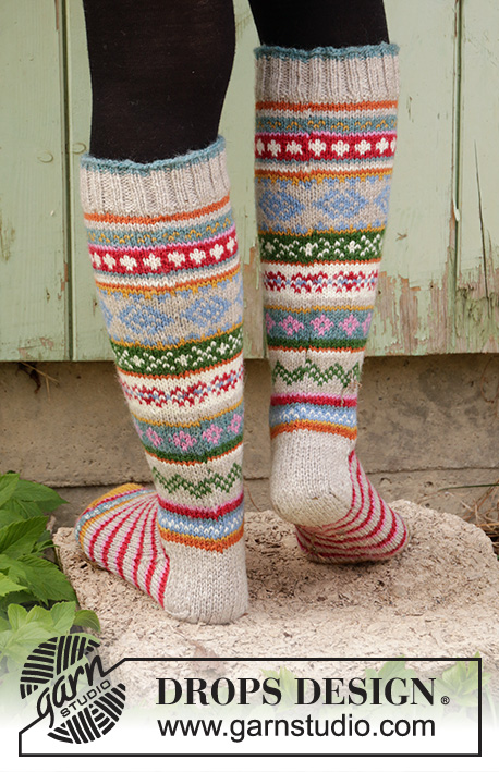 Free knitting and crochet patterns / DROPS 193-1