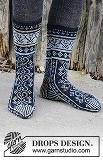 Free knitting and crochet patterns / DROPS 193-11