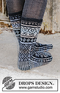 Free knitting and crochet patterns / DROPS 193-11