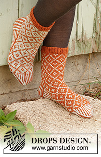 Free knitting and crochet patterns / DROPS 193-3