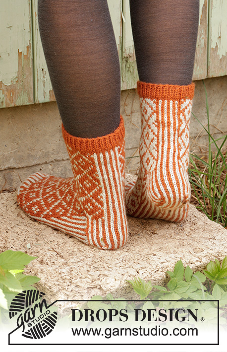 Free knitting and crochet patterns / DROPS 193-3