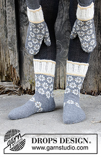 Halblange Socken / DROPS 193-7