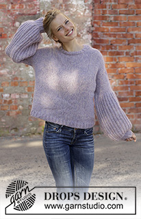 Free knitting and crochet patterns / DROPS 194-21