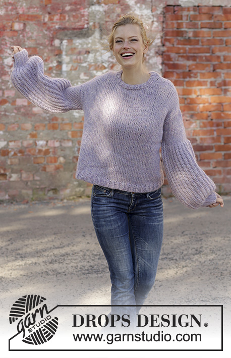 Free knitting and crochet patterns / DROPS 194-21