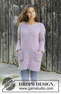 Free knitting and crochet patterns / DROPS 194-23