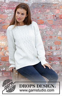 Free patterns using DROPS Merino Extra Fine / DROPS 195-1