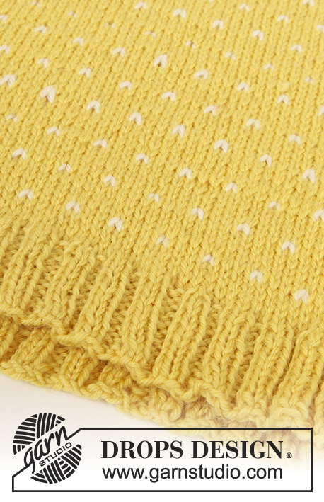 Lemon Pie / DROPS 195-10 - Setesdalsgenser i DROPS Karisma. Arbeidet er strikket ovenfra og ned med rundfelling og nordisk mønster. Størrelse S - XXXL.
Strikket lue i DROPS Karisma. Arbeidet er strikket med nordisk mønster og oppbrett i vrangbord.

