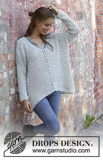 Free knitting and crochet patterns / DROPS 195-25