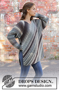 Free knitting and crochet patterns / DROPS 195-26