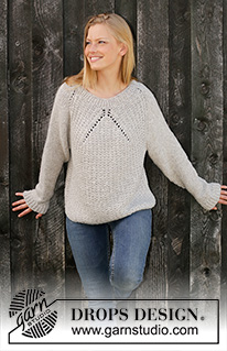 Free knitting and crochet patterns / DROPS 195-28