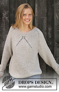 Free knitting and crochet patterns / DROPS 195-28