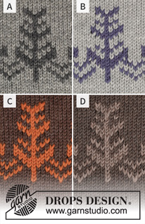 Inner Circle Jacket / DROPS 196-22 - Chaqueta de punto con canesú redondo en DROPS Merino Extra Fine o DROPS Karisma. La pieza está tejida de arriba para abajo con patrón de jacquard nórdico. Tallas S – XXXL.