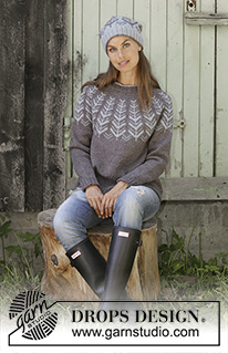 Free patterns using DROPS Merino Extra Fine / DROPS 196-23