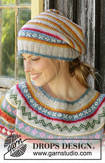 Free knitting and crochet patterns / DROPS 196-7