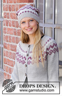 Free knitting and crochet patterns / DROPS 197-3