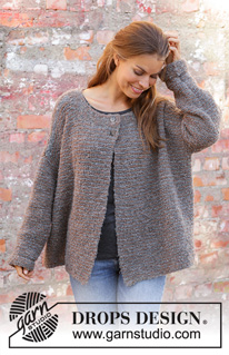 Free patterns using DROPS Alpaca Bouclé / DROPS 197-36