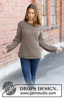 Free knitting and crochet patterns / DROPS 197-6