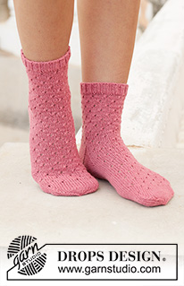 Halblange Socken / DROPS 198-10
