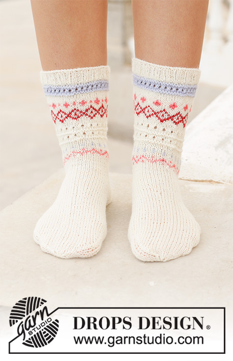 Free knitting and crochet patterns / DROPS 198-17