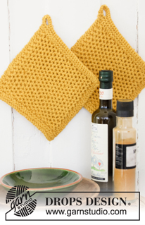 Potholders & Trivets / DROPS 198-41