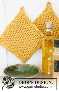 Potholders & Trivets / DROPS 198-41