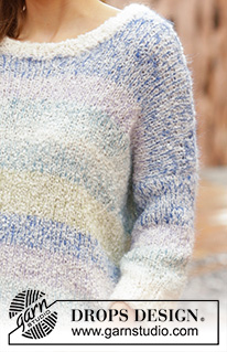 Free patterns using DROPS Alpaca Bouclé / DROPS 199-30