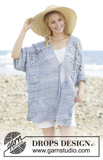 Free patterns using DROPS Cotton Merino / DROPS 199-33