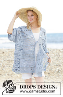 Free patterns using DROPS Cotton Merino / DROPS 199-33