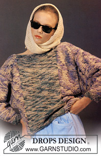 DROPS 2-16 - DROPS jumper in “Marrakech”. Size M.