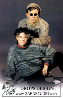 Free knitting and crochet patterns / DROPS 2-3