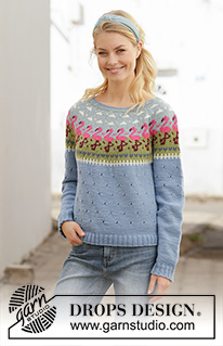Modèles tricot et crochet gratuits / DROPS 201-11